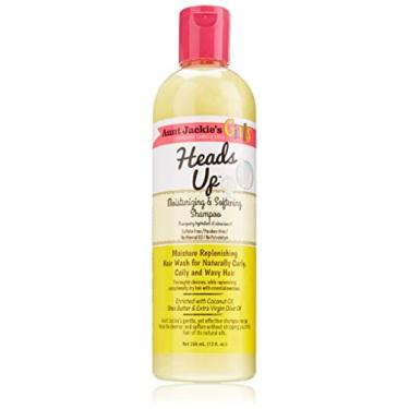 Imagem de Aunt Jackie's Shampoo hidratante e suavizante Girls Heads Up, 340 g (pacote com 3)