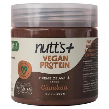 Imagem de Creme de Avelã Vegan Protein 500g Nutts Mais - Gianduia-Unissex