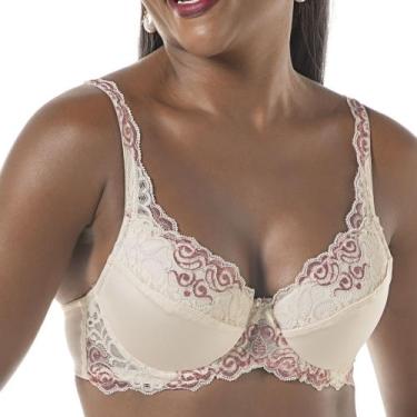 Imagem de Sutiã Habella Rendado DeMillus 65431, Pérola, 46