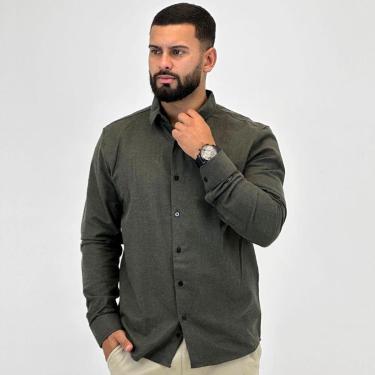 Imagem de Camisa Sibra Slim Slim em Flanela Masculina-Masculino