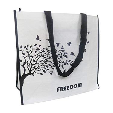 Imagem de Bolsa Ecobag Ecologica Reutilizavel Sacola Ombro Retornavel Dobravel Compras Mercado