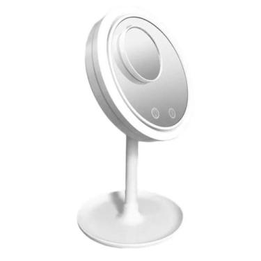 Imagem de Espelho Maquiagem Led Ventilador Touch Screen Beleza Usb - Top Total