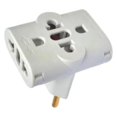 Imagem de Adaptador de Tomada Padrão T 10/20A 3 em 1