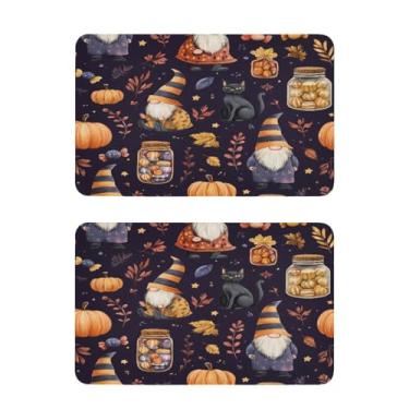 Imagem de Blueangle Conjunto de 2 ímãs de geladeira, lindos gnomos, potes de doces - Ímãs decorativos engraçados de geladeira de cozinha - Seguro para lava-louças e decoração magnética durável (524)