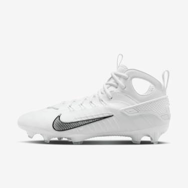 Imagem de Nike Chuteira masculina Huarache 9 Elite Mid Lacrosse, Branco | Preto, 35