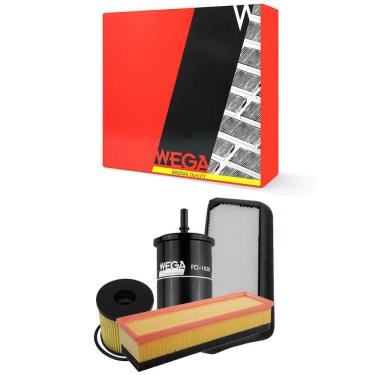Imagem de Kit Troca De Filtros Peugeot 207 1.4 8v Flex 2009 A 2015