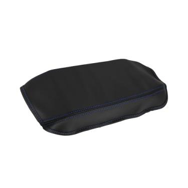 Imagem de ACROPIX Capa de proteção à prova d'água de couro de microfibra antiarranhões para apoio de braço para console central para Honda Civic 2006 2007 2008 2009 2010 2011 preta com peças de carro com