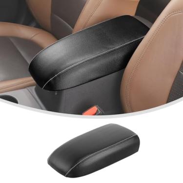 Imagem de Linskip Capa de apoio de braço para console central premium para Ford Bronco Sport 2021-2025+, couro PU compatível com fábrica – eleve seus acessórios internos