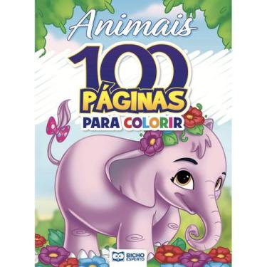 Imagem de 100 páginas para colorir - animais - RIDEEL - BICHO ESPERTO