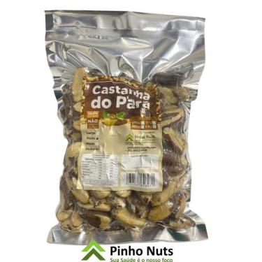 Imagem de Castanha do pará média 500g. - pinho nuts