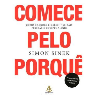 Imagem de Livro Comece pelo Porquê Simon Sinek
