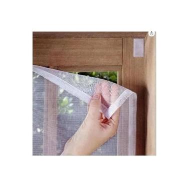Imagem de Tela Mosquiteira de Poliéster, 45x65cm, Proteção contra Insetos para Janelas e Portas