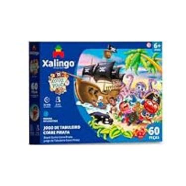 Imagem de Jogo de Tabuleiro Corre Pirata 60 peças Xalingo