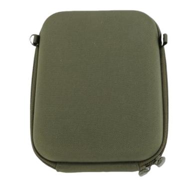 Imagem de Cryfokt Bolsa de Armazenamento Instantânea Verde Durável para Câmera Com Alça de Ombro, Capa Protetora à Prova de Choque Adequada para GO NOW ONESTEP2, Capa Rígida Resistente à água