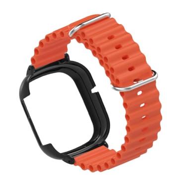Imagem de Generic Protetor de Anel de Moldura de Relógio, Capas de Relógio Inteligente para PC, Combinação Perfeita para Honor 4 (Laranja)