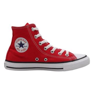 Imagem de Tênis Converse T Chuck Cano Alto, Vermelho, 37