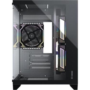 Imagem de Gabinete Gamer Fortrek Clarity Preto Vidro