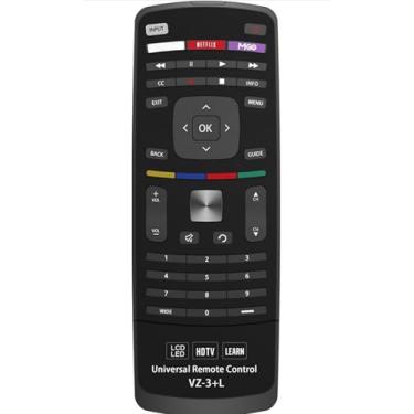 Imagem de Controle remoto universal Vizio para todas as TVs da marca VIZIO, Smart TV - 1 ano de garantia