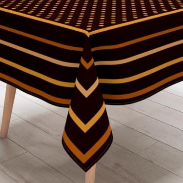 Imagem de Toalha de Mesa Quadrada 4 Lugares Pontilhado e Corações (08)