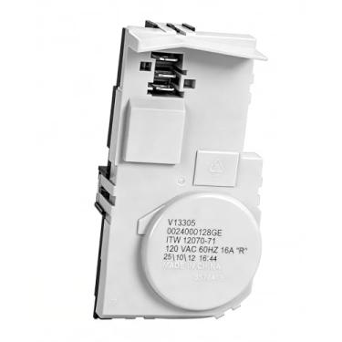 Imagem de Interruptor de bloqueio de tampa de arruela 2025 atualizado WH01X29528 GE para modelos de carga frontal, substitui AP6985313, EAP12749276, 4958749, PS12749276, PD00060769, conjunto de trava de placa