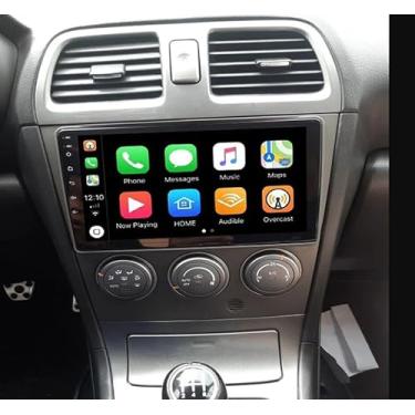 Imagem de Rádio estéreo automotivo 2+32G Android 13 para Subaru Impreza 2002-2007, rádio com tela sensível ao toque de 9 polegadas sem fio Carplay Android Auto rádio Bluetooth Carplay GPS Navi WiFi FM RDS AHD