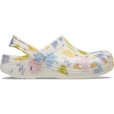 Imagem de Sandália crocs classic pastel pets clog t chalk-Unissex
