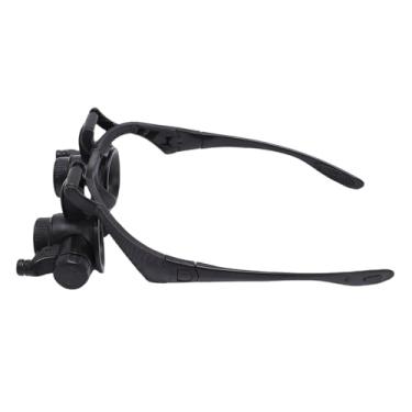 Imagem de Yinhing Lupa de Montagem LED Com Opções de Lentes Intercambiáveis ​​2,5X 4X 6X 8X 10X 15X 20X 25X Headb e para Trabalho Detalhado de Fabricação e Reparo de Relógios de Joias