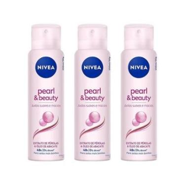 Imagem de Kit Desodorante Antitranspirante Aerossol Nivea Feminino 48 Horas 150ml 3 Unidades-Feminino