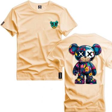 Imagem de Camiseta Masculina Personalizada Urso x Top 0012 Camisa Algodão Premiu