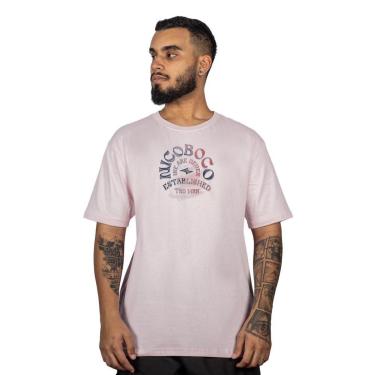 Imagem de Camiseta Nicoboco Raising Rosa Claro (Rosa)-Masculino