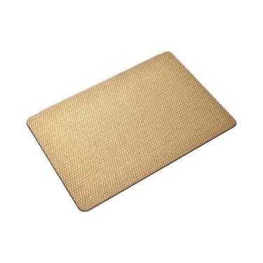 Imagem de Tapete De Porta De Seda De Cor Sólida Antiderrapante Para Entradas De 