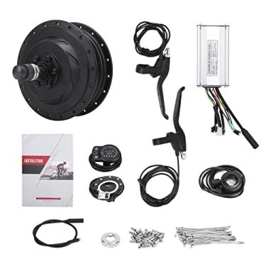 Imagem de KIMISS Kit de Conversão de Bicicleta Elétrica 48V 500W Conjunto de Motor de Cubo de Roda Traseira Com Display KT900S para Roda 12G - Atualização DIY Ideal para Bicicletas (Raios 12G de 20 polegadas)