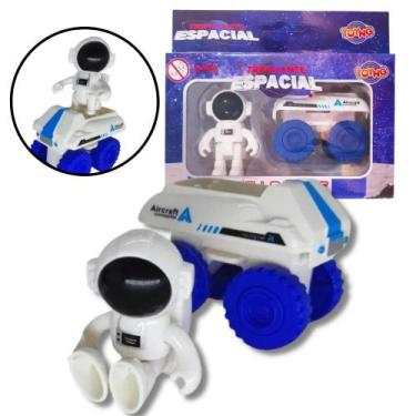 Imagem de Boneco Tripulante Espacial - Figura e Veículo Lunar - Toyng, Carro esp