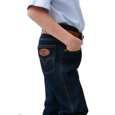 Imagem de Calça Jeans Infantil Lycra Reforçada - Country Bull, 10
