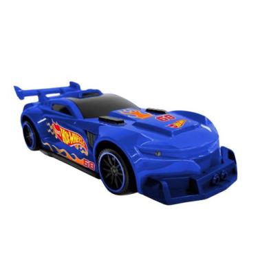Imagem de Brinquedo Infantil Hot Wheels Carros Track Ripper Azul com Luz e Som 4