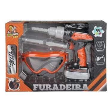 Imagem de Parafusadeira Elétrica Brinquedo Infantil Motor a Pilhas - CENTROPAR