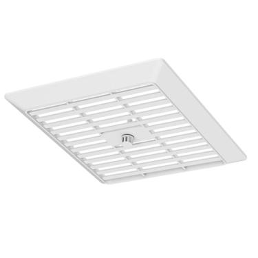 Imagem de Substituição da grelha/tampa do ventilador de ventilação do banheiro G686N, compatível com os modelos Broan-NuTone 686, capa de exaustor branca durável (1 unidade
