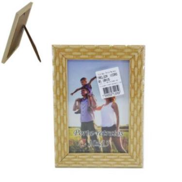 Imagem de Porta Retrato 10x15 de Madeira Treliça - MOLDUSACI