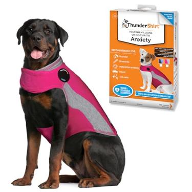 Imagem de ThunderShirt Jaqueta Polo Dog Ansiety | Colete calmante recomendado pelos veterinários para fogos de artifício, trovão, viagens e separação | Rosa, GG, HPXXLT01