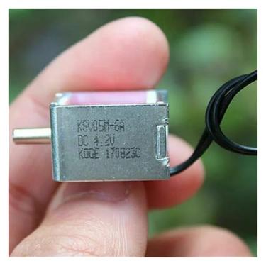 Imagem de Válvula solenoide de gás de ar eletrônico normalmente aberta DC 3V-6V 4.2V Válvula eletromagnética