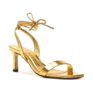 Imagem de Sandália Vicenza Dourado-Feminino