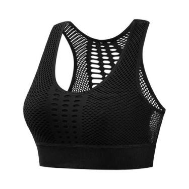 Imagem de Top De Yoga Sem Costas Para Mulheres, Sutiã Esportivo De Secagem Rápid