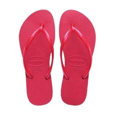 Imagem de Chinelo Infantil Havaianas Slim Pink Fever - 4000-Feminino