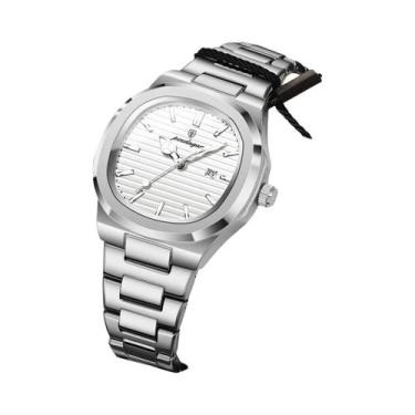 Imagem de Relógio De Pulso Feminino Luxuoso À Prova d'Água Luminoso Em Aço Inoxi