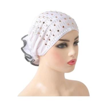 Imagem de Hijab Turbante Feminino De Cobertura Total H008 Pronto Para Usar, Lenç