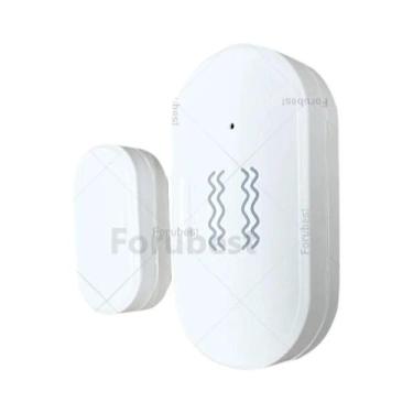Imagem de Sensor Inteligente Zigbee Para Portas E Janelas Com Detecção De Vibraç