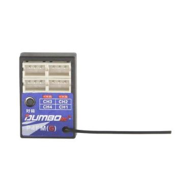 Imagem de Receptor Mini 4CH 6CH 10CH 2.4G 48-10V Para Transmissor X6 DDF-350 Car