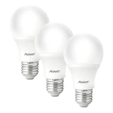 Imagem de Kit 3 Lâmpadas Led Pera 7W 6500K Avant Bivolt - Branca