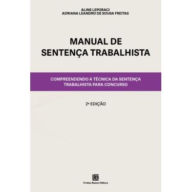 Imagem de Livro - Manual de Sentença Trabalhista