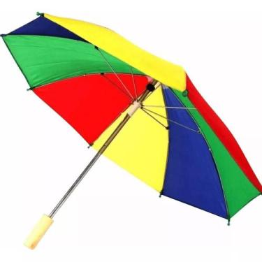 Imagem de Sombrinha de Frevo Colorida Infantil - Carnaval e Dança - Abrakadabra,